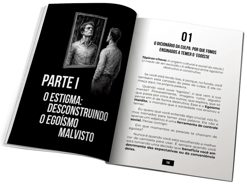 Amostra de páginas internas diagramadas
